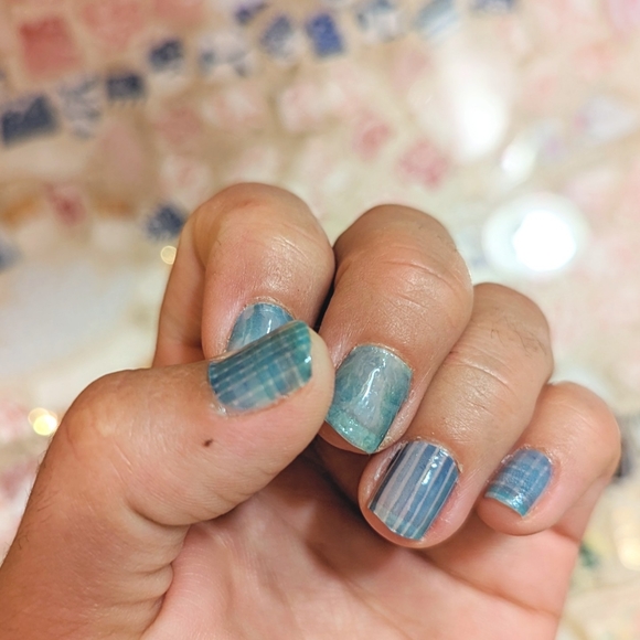 5 for $15 Nail Wraps- Bali Batil - Picture 2 of 3